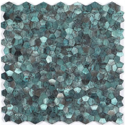 Irregular Pentagon 3D Mosaic